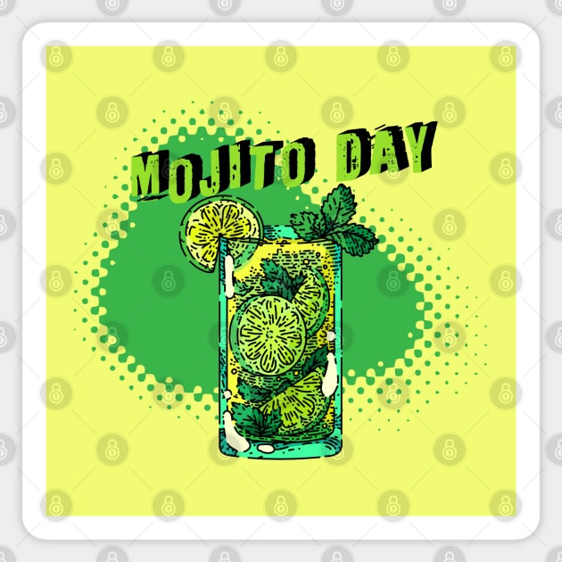 National Mojito Day Sticker by HolidayBug